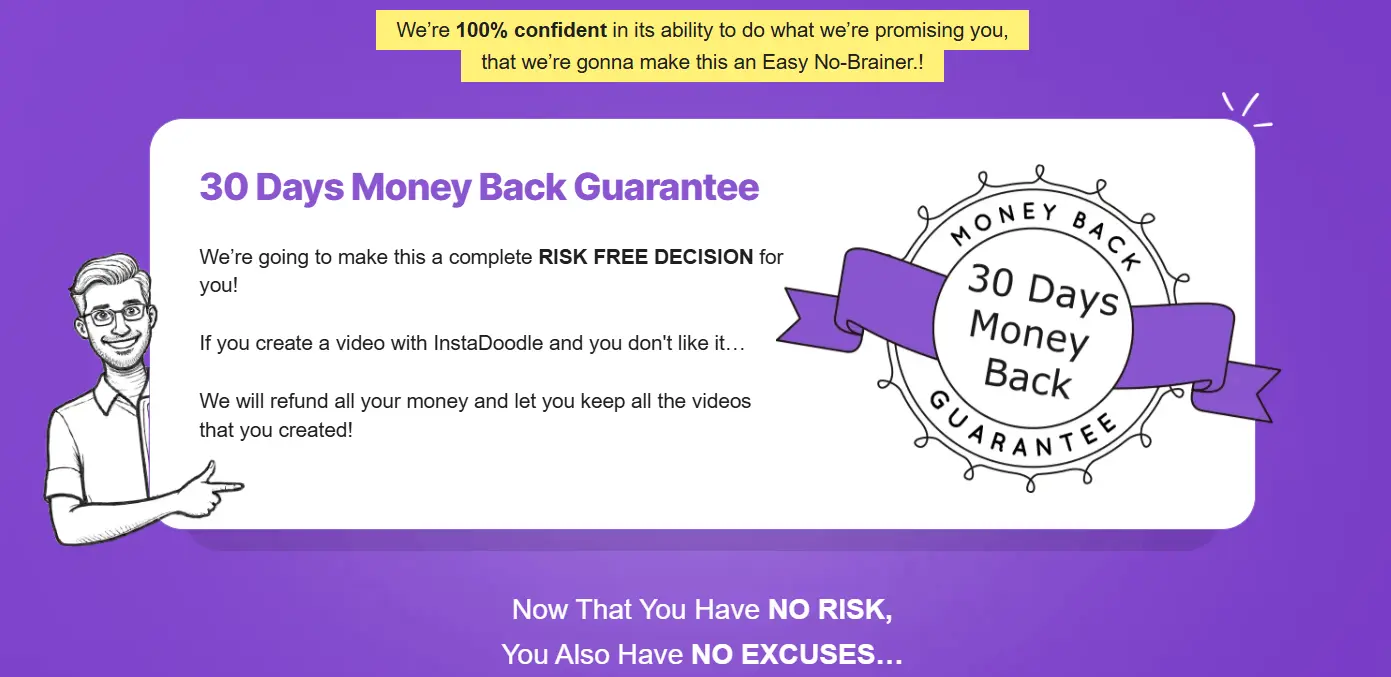 guarantee label